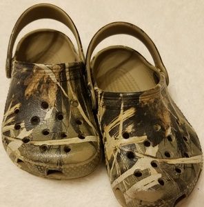 Crocs- Toddler- camo